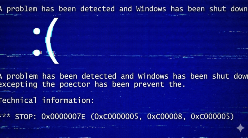 Mavi Ekran (BSOD) Hatası ve Çözümü