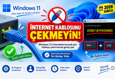 🚫 İnternet Kablosunu ÇEKMEYİN!